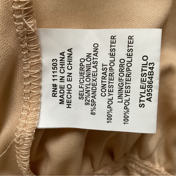 As U Wish Black and Gold Lace Mini Dress - Picture 7 of 8